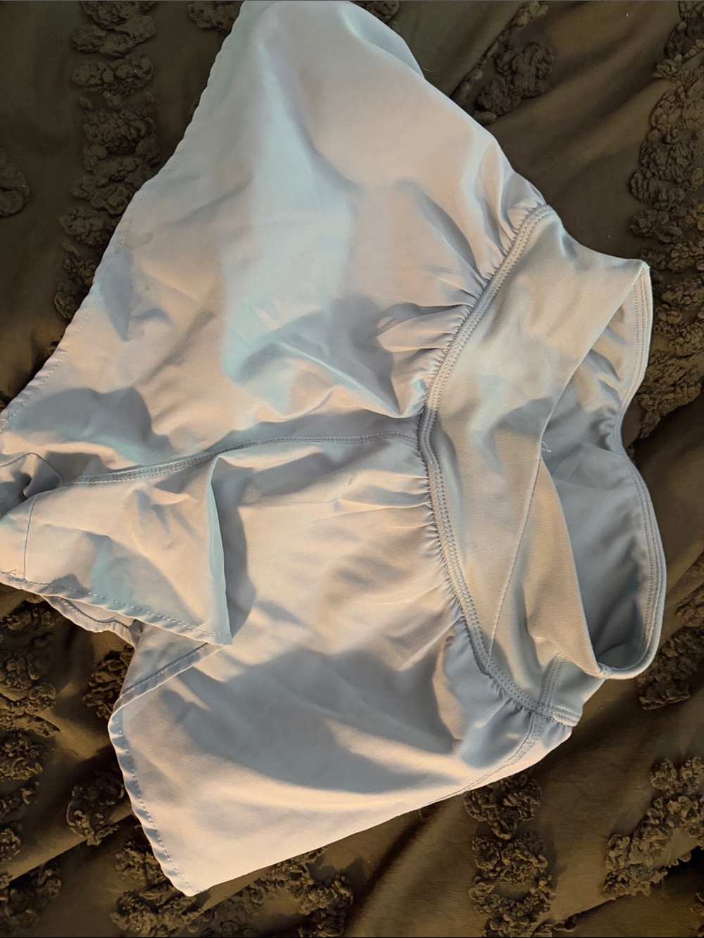Yogalicious Light Blue Girls' Athletic Shorts